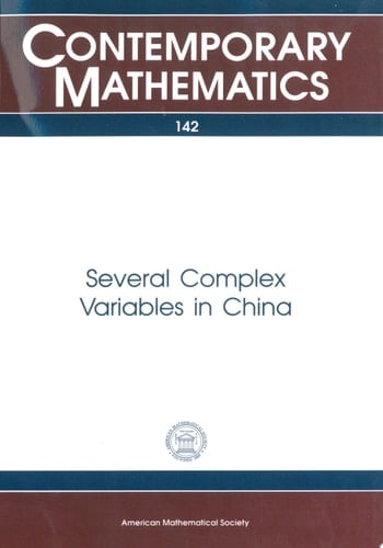 Several Complex Variables in China