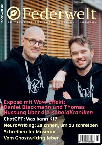 Federwelt 159, 02-2023, April 2023 Zeitschrift für Autorinnen und Autoren