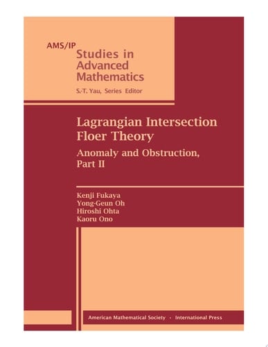 Lagrangian Intersection Floer Theory Anomaly and Obstruction, Part II