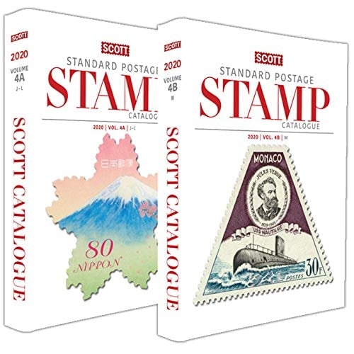 2020 Scott Standard Postage Stamp Catalogue Volume 4: Countries J-M of the World 2020 Scott Volume 4 Catalogue (2 Book Set) Covering Countries J-M of the World