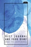 Diet Journal and Food Diary Pastel Design : 100 Days Make the Difference (Size 6x9 )