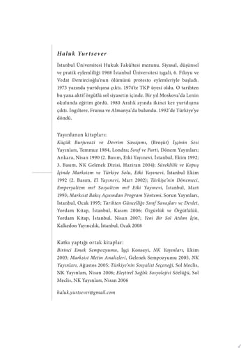 Yükseliş ve Düşüş Türkiye Solu 1960-1980