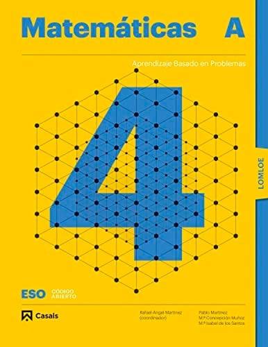 Matemáticas A, 4 ESO, Código abierto, Aprendizaje basado en problemas