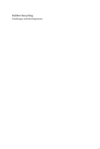 Rubber Recycling Rubber Recycling