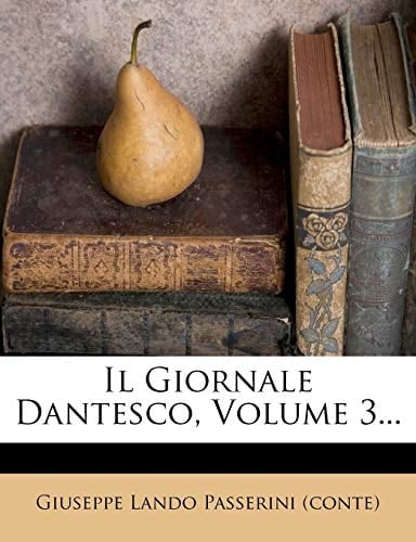 Il Giornale Dantesco, Volume 3... (Italian Edition)