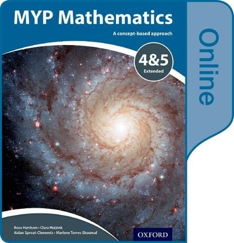 MYP Mathematics 4 & 5 Extended: Online Course Book