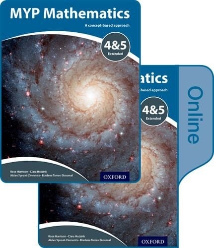 MYP Mathematics 4 and 5 Extended: Print and Online Course Book Pack (IB MYP SERIES)