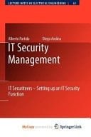 IT Security Management IT Securiteers - Setting up an IT Security Function