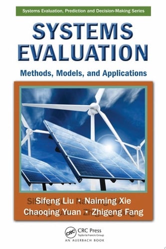 Systems Evaluation Methods, Models, and Applications