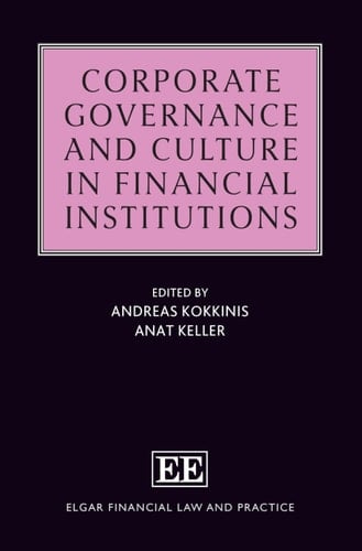 Corporate Governance and Culture in Financial Institutions