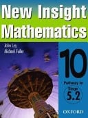 New Insight Mathematics 10, pathway to stage 5.2