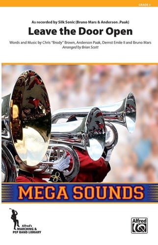 Leave the Door Open As Recorded by Silk Sonic (Bruno Mars and Anderson . Paak), Conductor Score