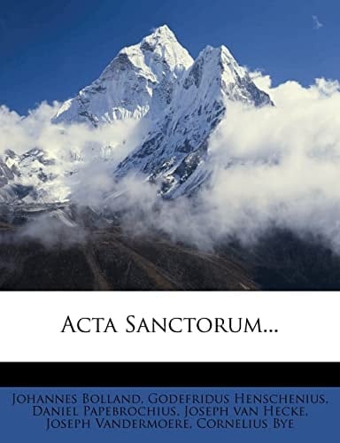 Acta Sanctorum... (Greek Edition)