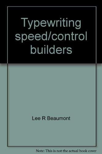 Typewriting Speed/control Builders