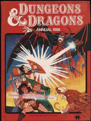 Dungeons and Dragons Annual 1986