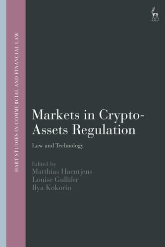 Markets in Crypto-Assets Regulation Law and Technology