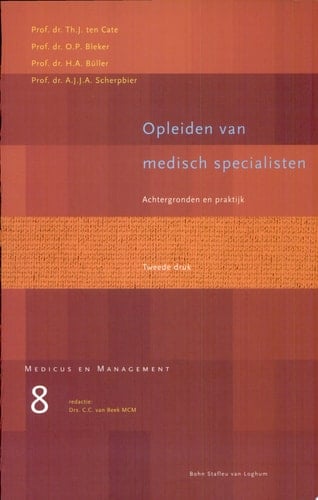Opleiden van medisch specialisten Achtergronden en praktijk
