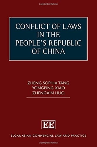 Conflict of Laws in the People's Republic of China