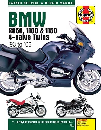 BMW R850, 1100 & 1150 4-Valve Twins '93 to '06