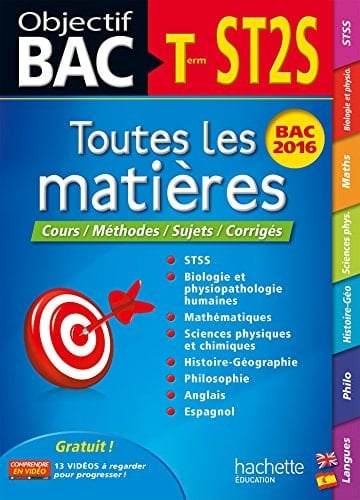 Toutes les matières Tle ST2S