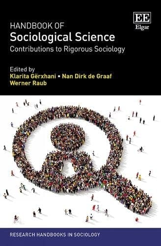 Handbook of Sociological Science Contributions to Rigorous Sociology
