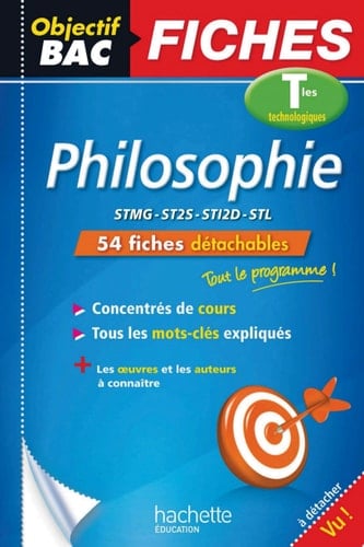 Objectif Bac Fiches Philosophie Terms Techno