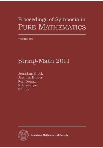 String-Math 2011