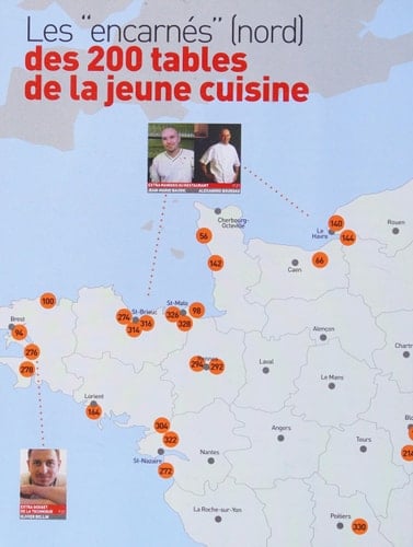 Les 200 tables de la jeune cuisine 2007