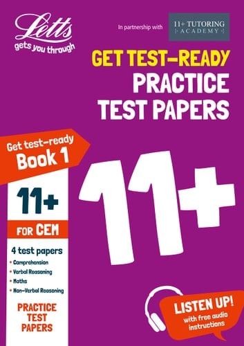 Practice Test Papers for CEM 11+ Sucess 4 CEM Style Test Papers, Pluse Audia Download