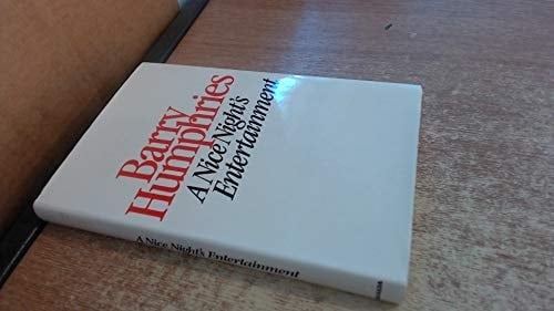 A Nice Night's Entertainment Sketches and Monologues 1956-1981