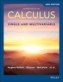 Calculus: Single Variable, Seventh Edition Asia Edition