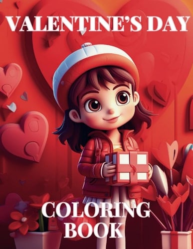 VALENTINE'S DAY COLORING BOOK