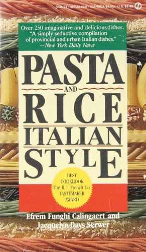 Pasta and Rice Italian Cookbook
