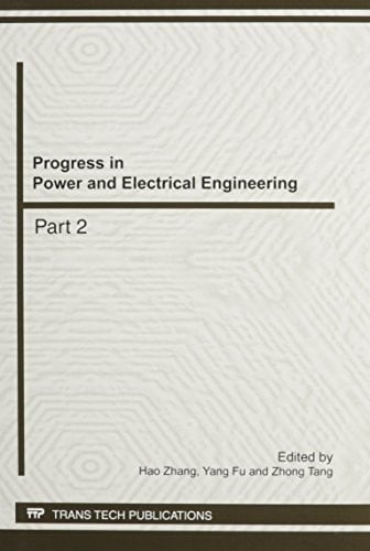 Progress in Power and Electrical Engineering Selected, Peer Reviewed Papers from the 2011 International Conference on Energy, Environment and Sustainable Development (ICEESD 2011), October 21-23, 2011, Shanghai, China