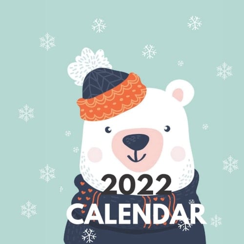 Cute Kawaii Animals Calendar 2022: To-Do Notes, Setting Monthly Goals. With extra Space for Notes and Planing. For Adults, Kids, Teens and Grandparents.