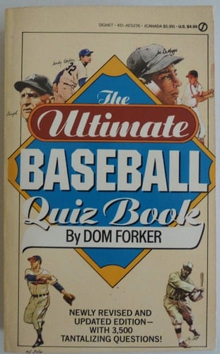 The Ultimate Baseball Quiz Book