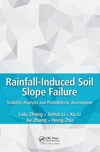 Rainfall-induced Soil Slope Failure Stability Analysis and Probabilistic Assessment