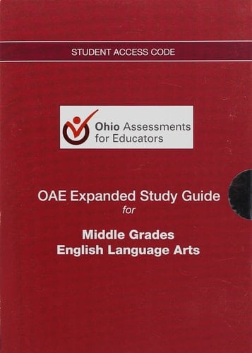 Oae English Language Arts Access Code Card Grades 6-8