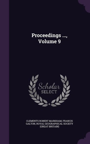 Proceedings ... , Volume 9