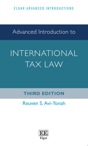 Advanced Introduction to International Tax Law