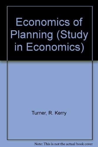 The economics of planning (Macmillan studies in economics)