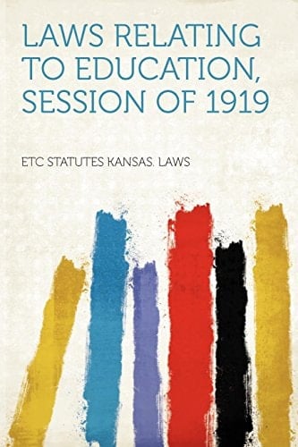 Laws Relating to Education, Session Of 1919
