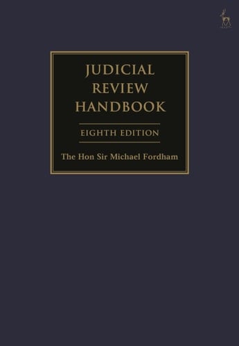 Judicial Review Handbook