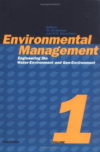 Environmental Management: Engineering the Water-Environment and Geo-Environment
