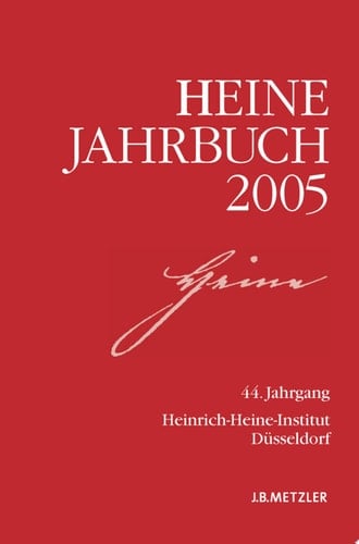 Heine-Jahrbuch 2005