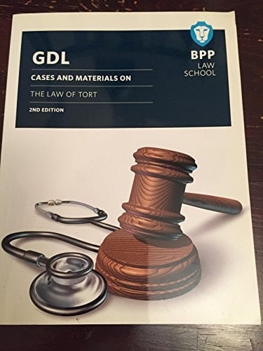 Gdl Cases and materials on the law of tort
