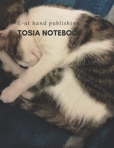 Tosia Notebook Cat Notebook: Quad-Ruled Journal Or Diary 110 Pages, Large Size 8. 5 X 11