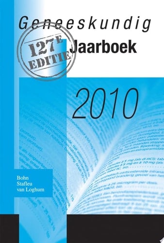 Geneeskundig jaarboek 2010