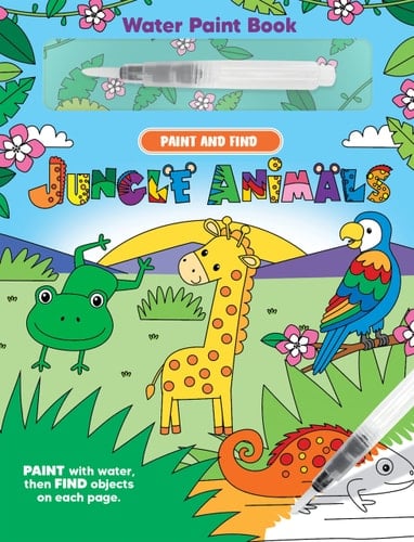 Jungle Animals Paint and Find