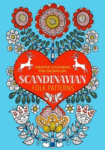 Scandinavian Folk Patterns Creative Colouring for Grown-ups